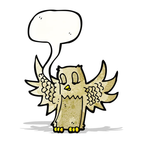 Cartoon owl — Stock vektor