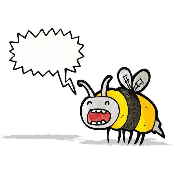 Abeja de dibujos animados — Vector de stock