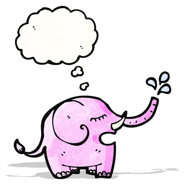 Elefante dos desenhos animados — Vetor de Stock