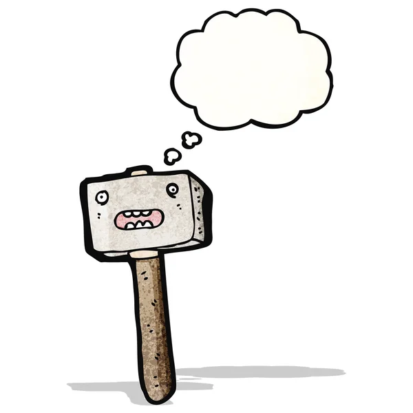 Cartoon mallet — Stockvector