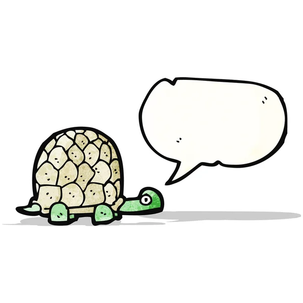 Karikaturschildkröte — Stockvektor