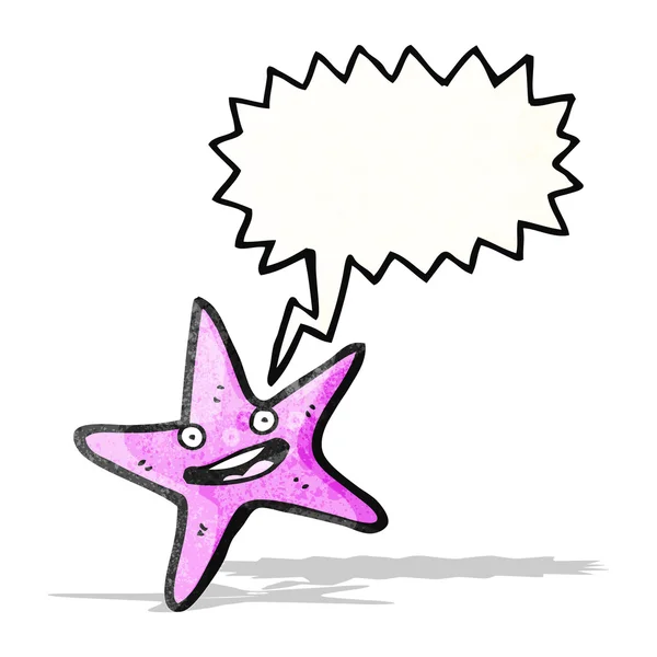 Карикатурные морские звезды — стоковый вектор
