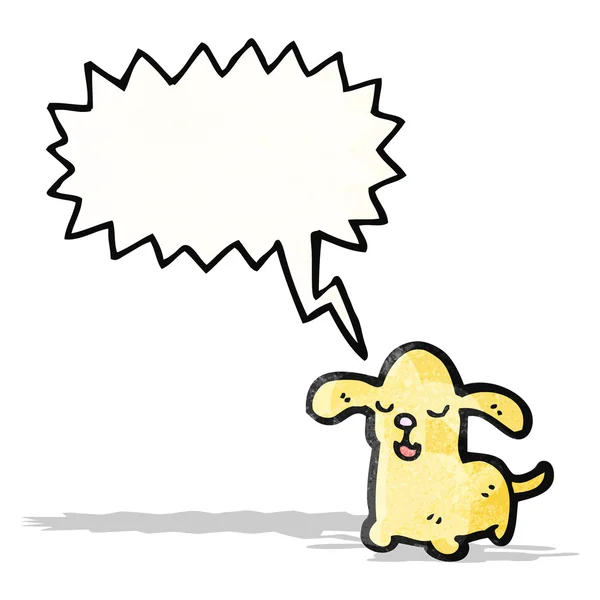 कार्टून छोटा कुत्ता — स्टॉक वेक्टर