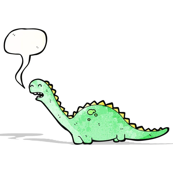 Dinosaure de bande dessinée — Image vectorielle