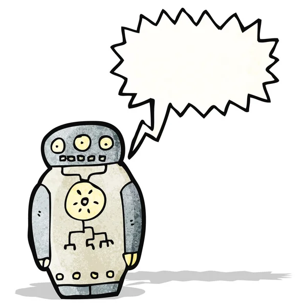 漫画ロボット — ストックベクタ