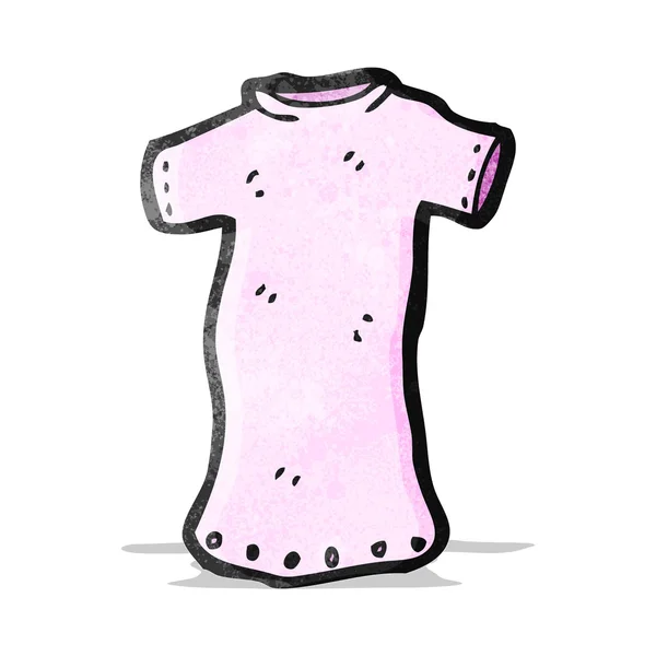 Camiseta rosa de dibujos animados — Archivo Imágenes Vectoriales