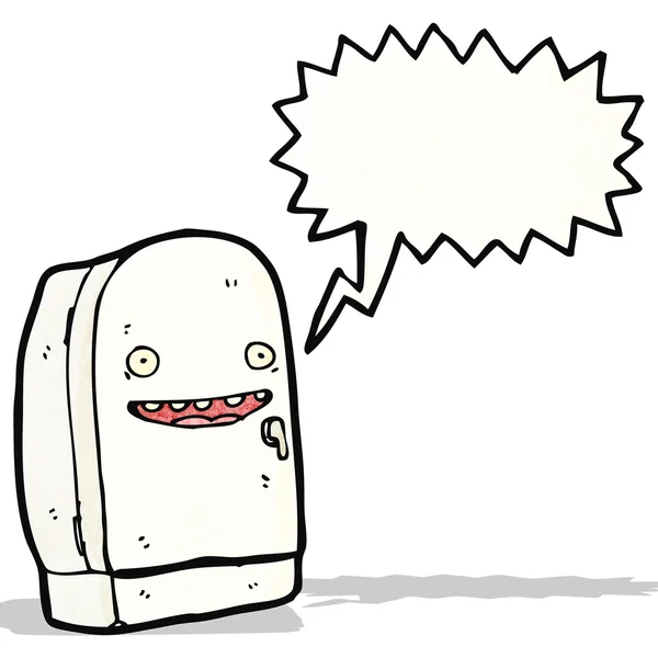 Cartoon-Kühlschrank — Stockvektor