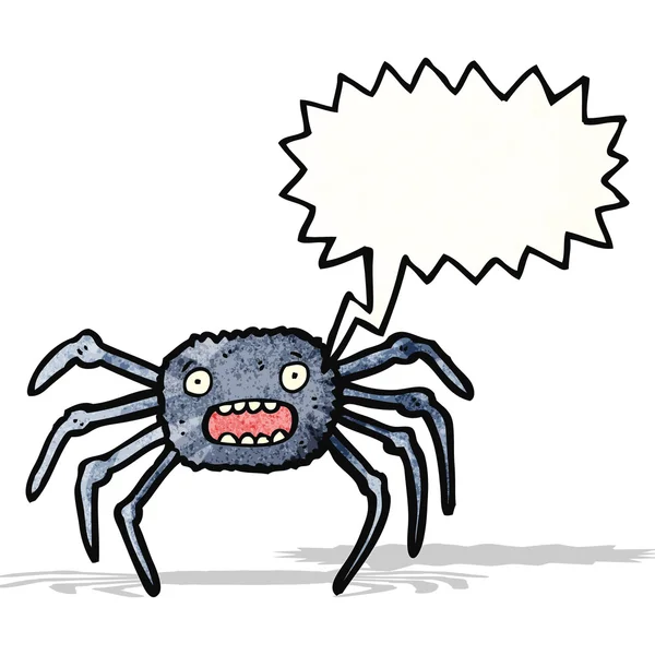 漫画のクモ — ストックベクタ