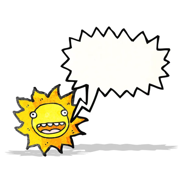 Cartoon  sun — Stock Vector