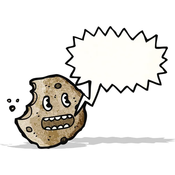 Talar cookie cartoon — Stock vektor