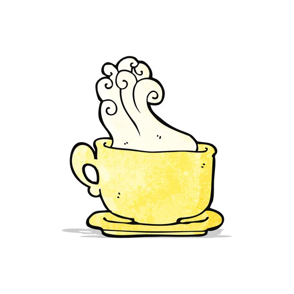 Karikatur-Kaffeetasse — Stockvektor