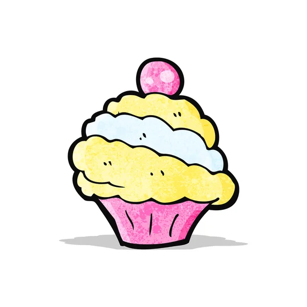 Cupcake cartone animato — Vettoriale Stock