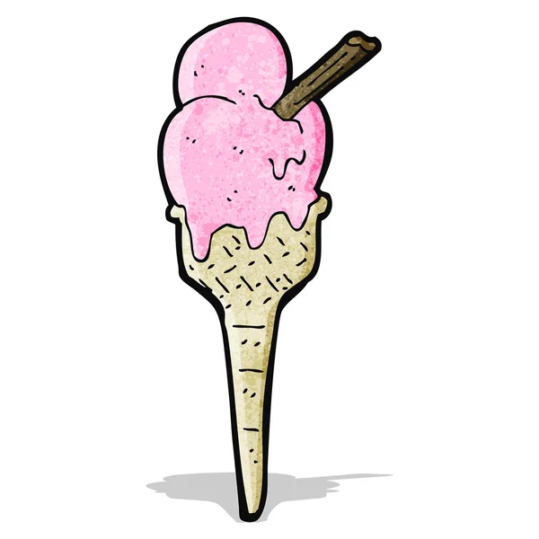 Große Eis-Karikatur — Stockvektor