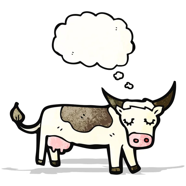 Vaca de dibujos animados — Vector de stock