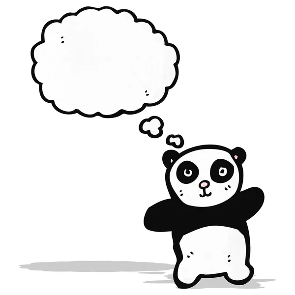 Panda dos desenhos animados — Vetor de Stock