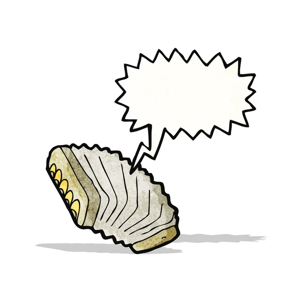 Cartoon accordion — Stock Vector