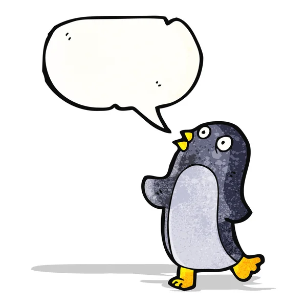 Πιγκουίνος κινουμένων σχεδίων — Διανυσματικό Αρχείο