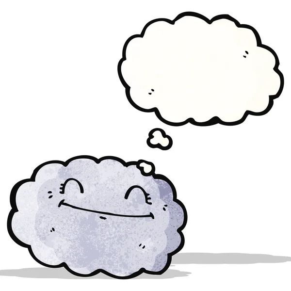 Cartoon cloud character — ストックベクタ