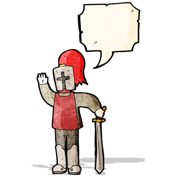 卡通中世纪骑士 — 图库矢量图片