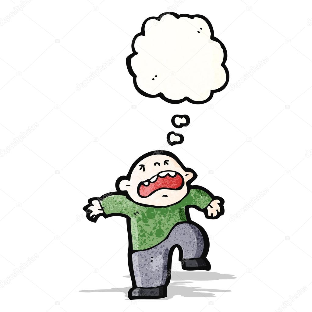 Cartoon temper tantrum Stock Vector by ©lineartestpilot 54095403