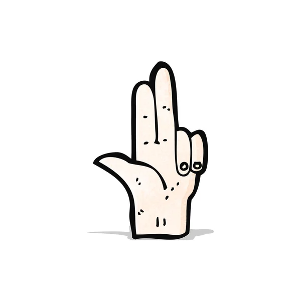 Cartoon-Handsymbol — Stockvektor