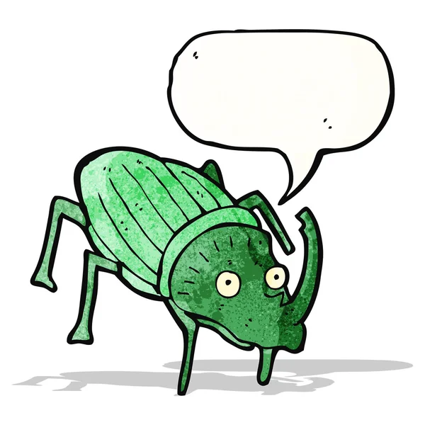 Escarabajo gigante de dibujos animados — Archivo Imágenes Vectoriales