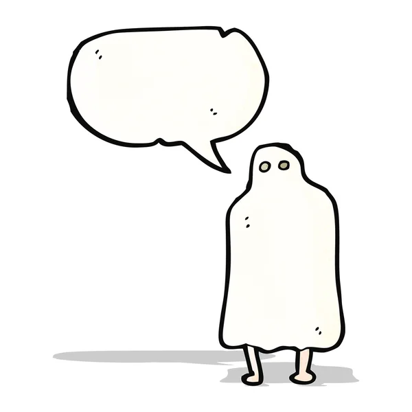 漫画不気味な幽霊 — ストックベクタ