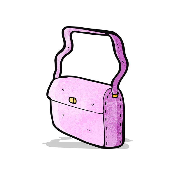 Cartoon rosa Tasche — Stockvektor
