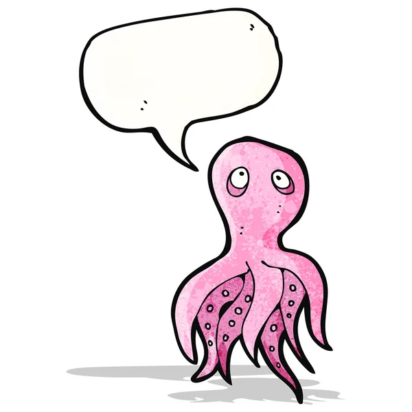 Kreslený chobotnice — Stockový vektor