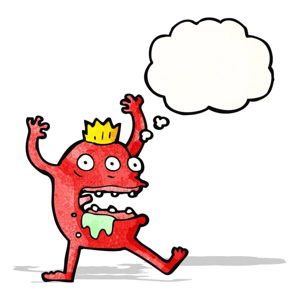 疯狂的卡通怪物 — 图库矢量图片