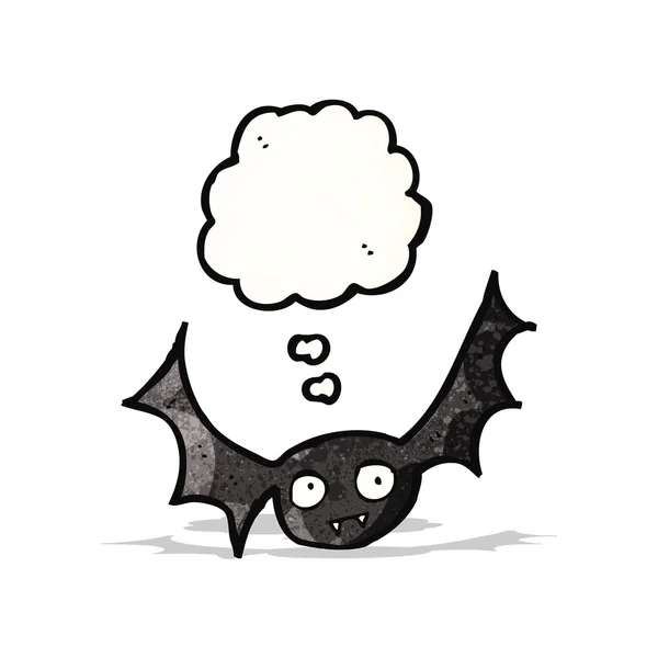 Halloween morcego desenhos animados —  Vetores de Stock