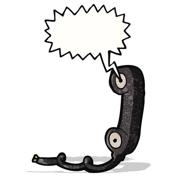 Cartoon-Telefonhörer — Stockvektor