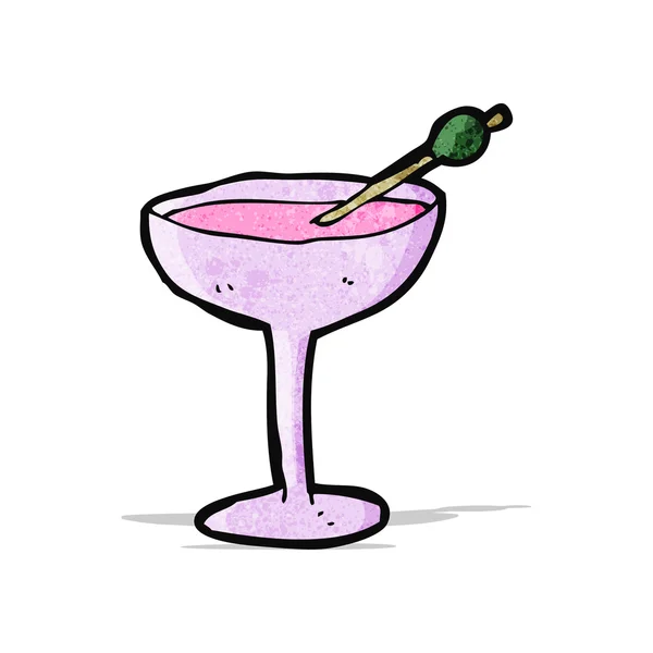 Cartoon cocktail — Stockvector