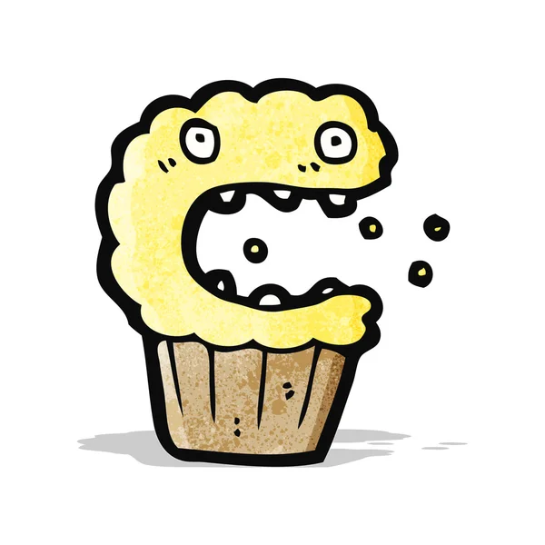 Karikatür cupcake — Stok Vektör