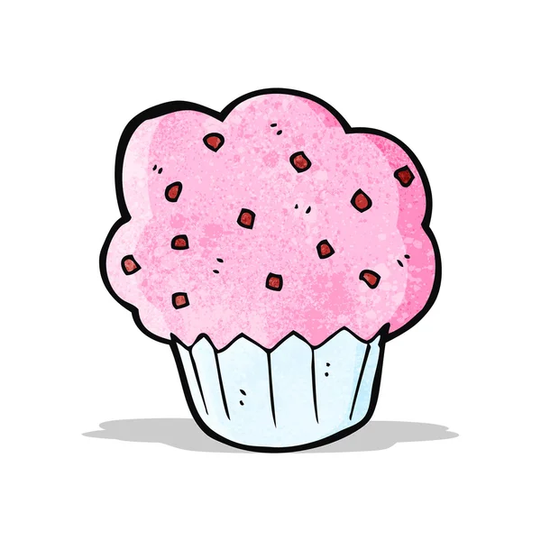 Cartoon muffin — Stockvector