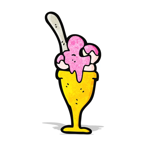 Dibujos animados helado — Archivo Imágenes Vectoriales