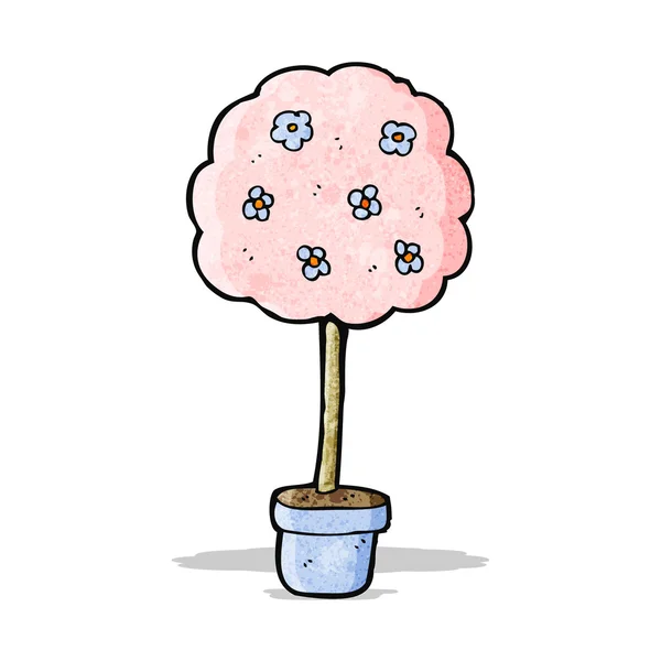 Cartoon decorative tree — Stock Vector