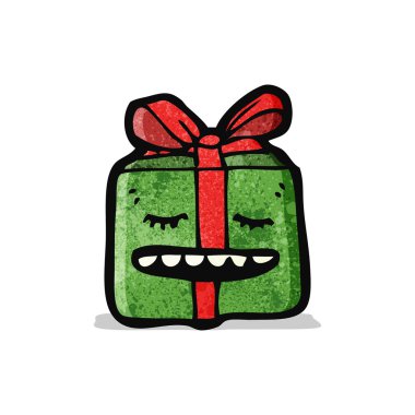 Noel hediyesi cartoon