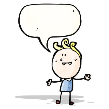 karikatür mutlu doodle adam