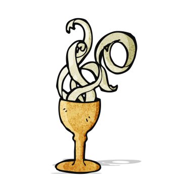 Kutsal Kap karikatür