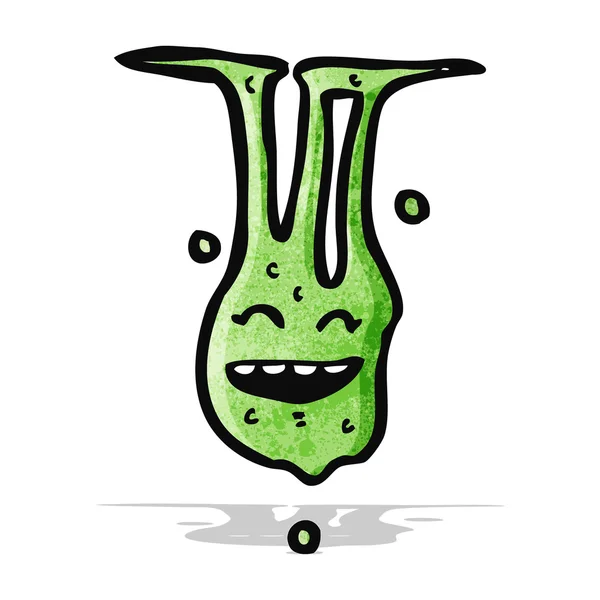 Cartoon slime blob monster — Stock Vector