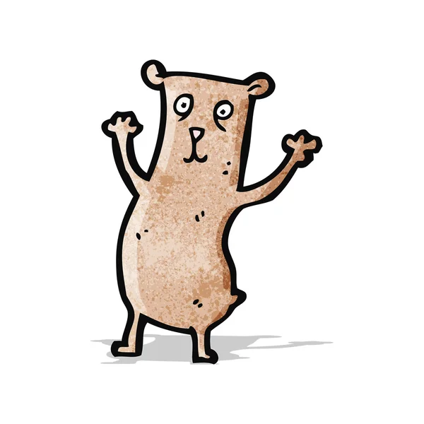 मजेदार कार्टून भालू — स्टॉक वेक्टर