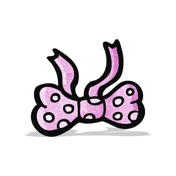 Cartoon noeud papillon — Image vectorielle