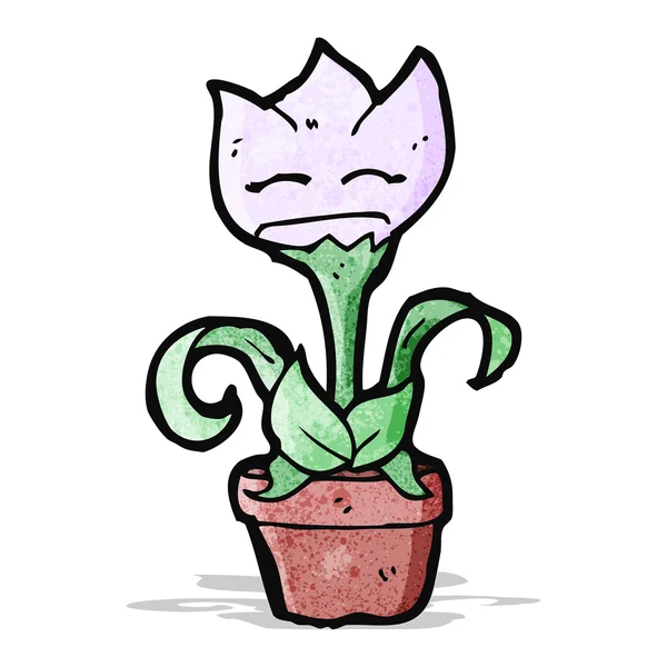 Cartoon bloem — Stockvector