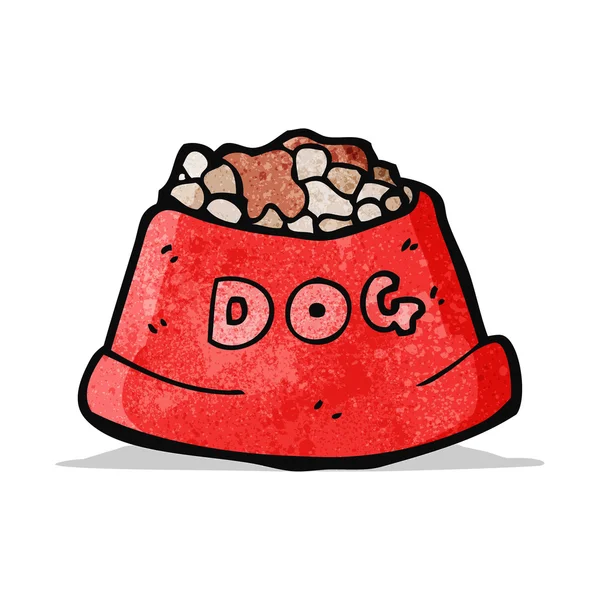 Cartoon dog food — Stock Vector