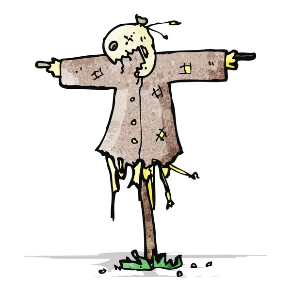 Cartoon eng scarecrow — Stockvector