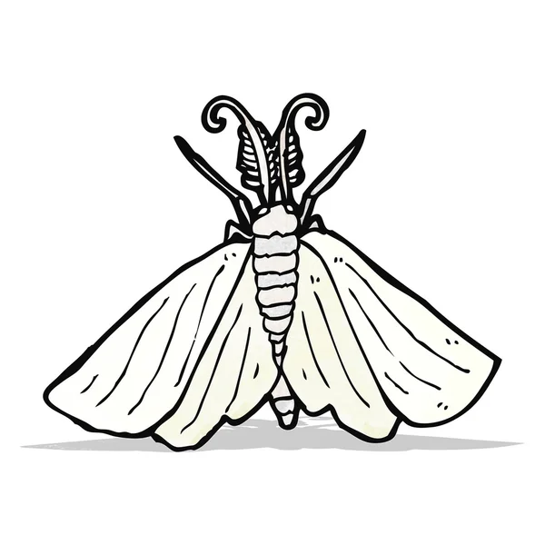 Cartoon moth — Stock Vector