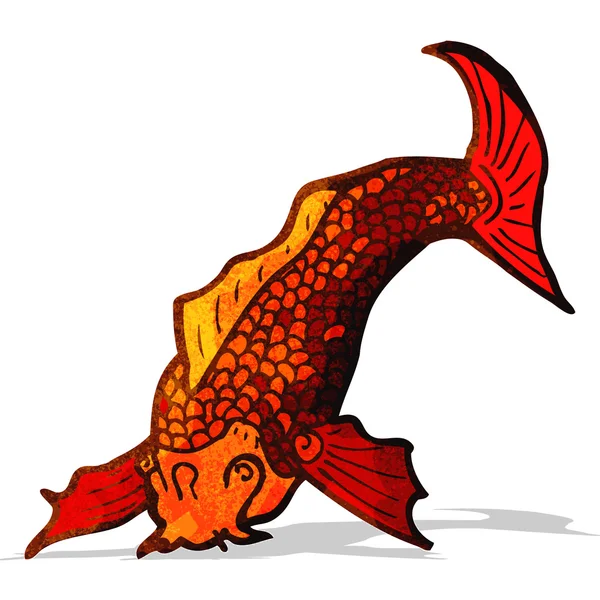 Karikatur japanischer Fisch — Stockvektor