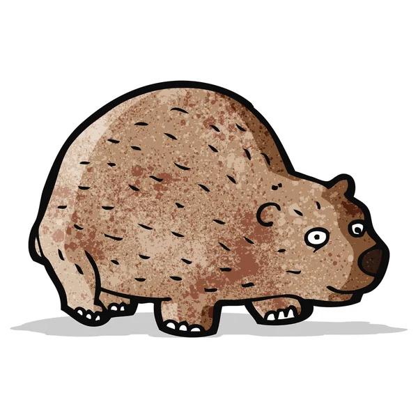Смешной мультяшный медведь — стоковый вектор