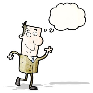çizgi adam düşünce balonu